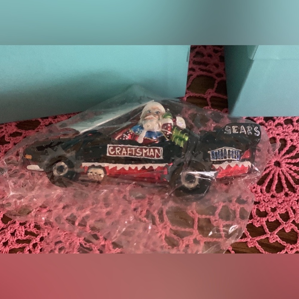 Rare 03’ EXCLUSIVE CHRISTOPHER RADKO SEARS CRAFTSMAN Christmas ORNAMENT